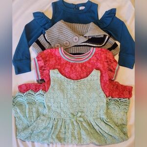 Kids clothes-Lot of 4 girls dresses sz 4-5. Various brands-Good used condition!